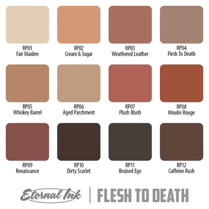 Flesh To Death Ink Set - Eternal Ink