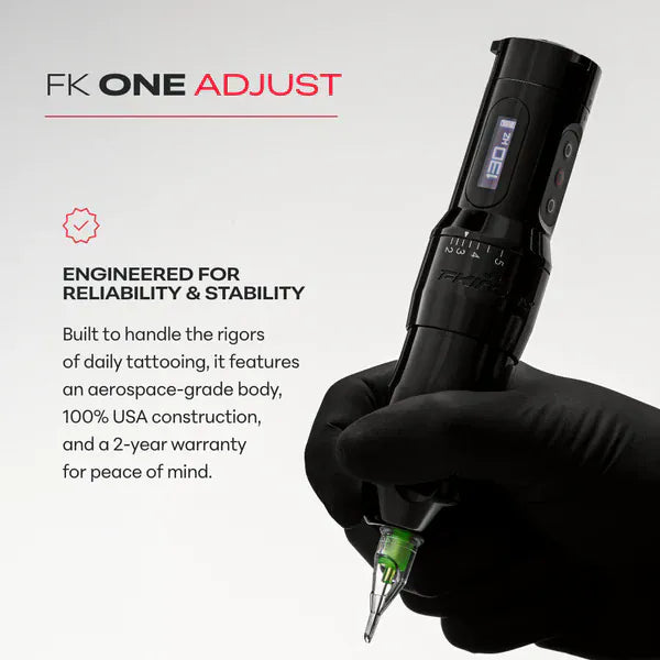 FK One Adjust Tattoo Machine Pen With Cartridge