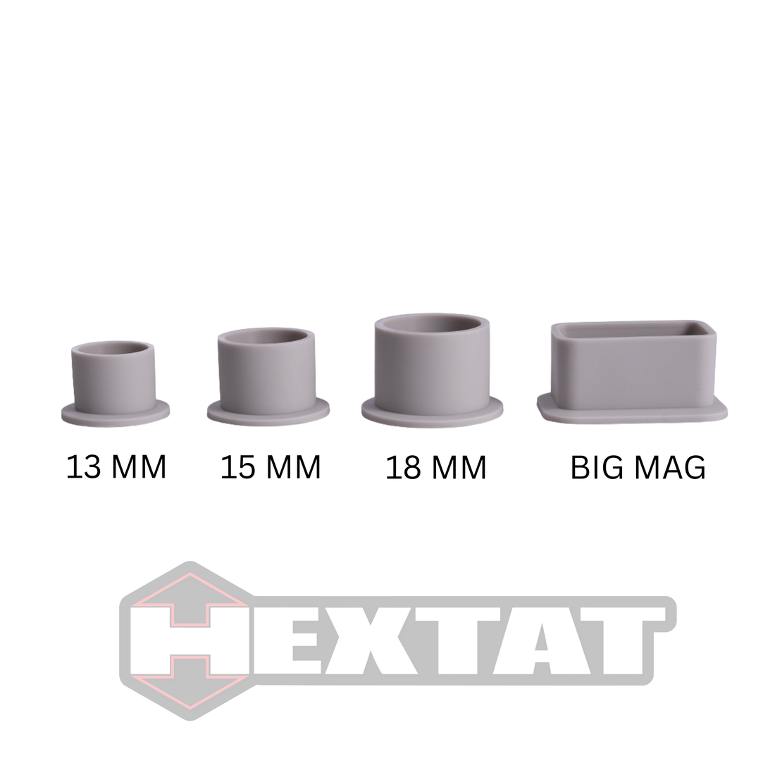 Grey Silicone Tattoo Ink Caps