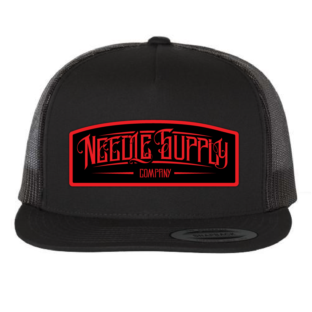 RED NSC PATCH -  TRUCKER HAT