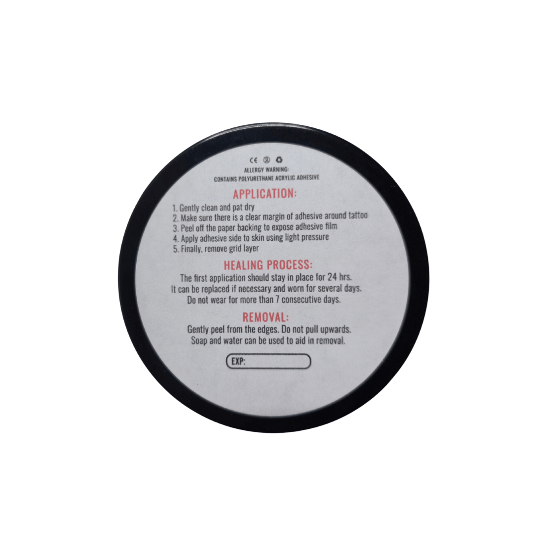 Hex Derm Tattoo Aftercare Film Quickies Back