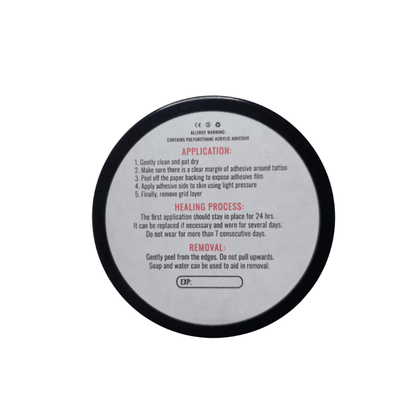 Hex Derm Tattoo Aftercare Film Quickies Back