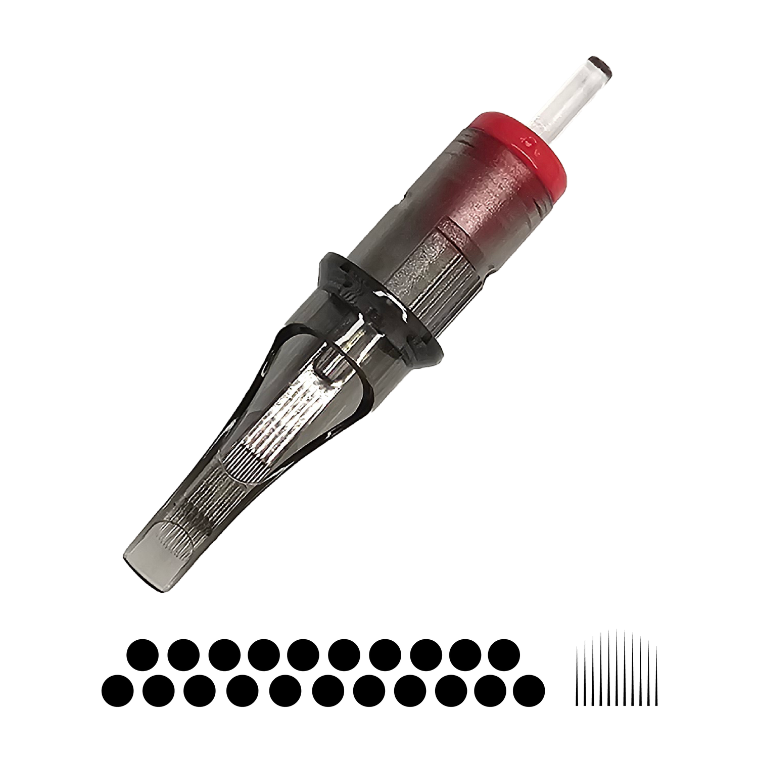 Hex Membrane Needle Cartridge 8 Curved Mag LT 21