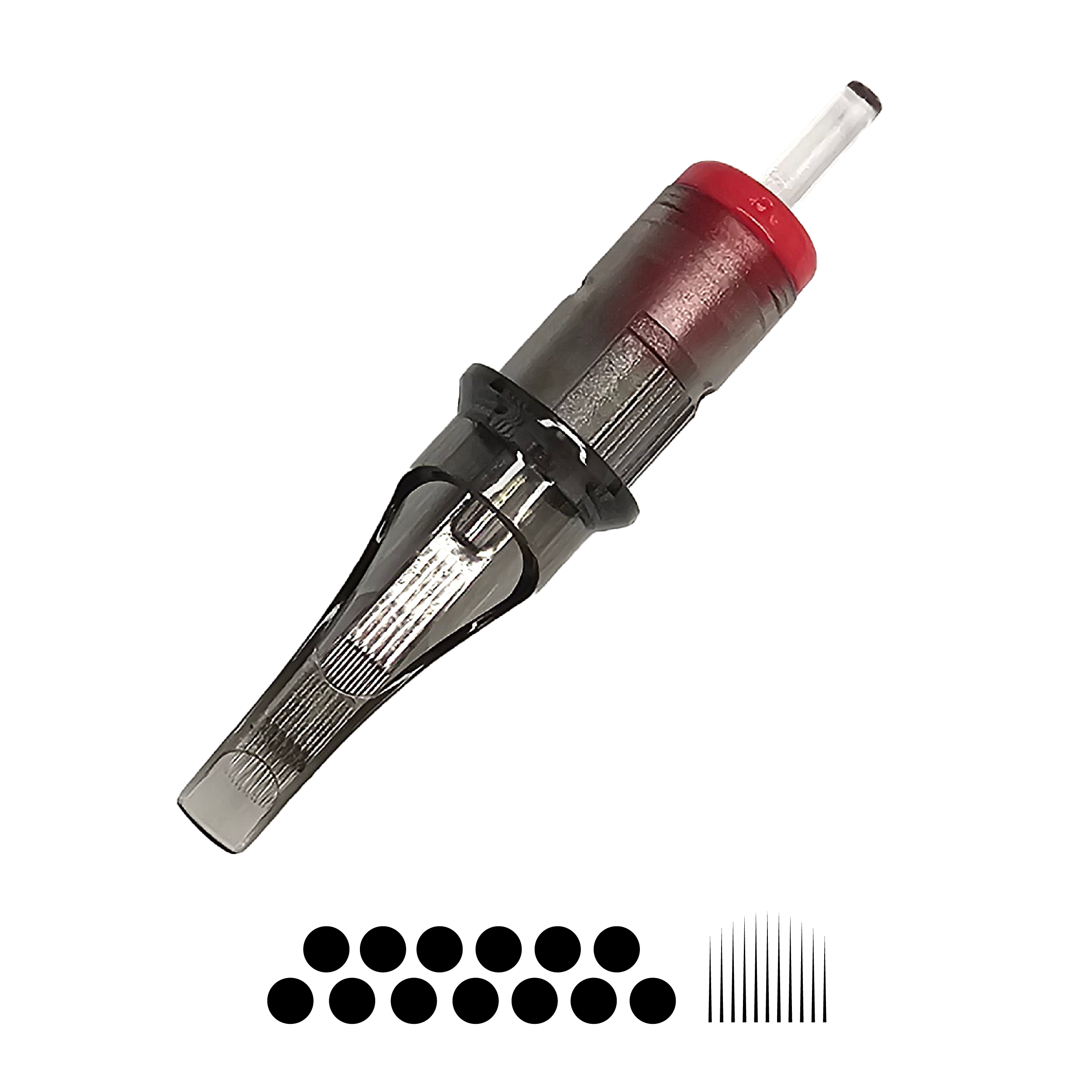 Hex Membrane Needle Cartridge Curved Mag MT 15