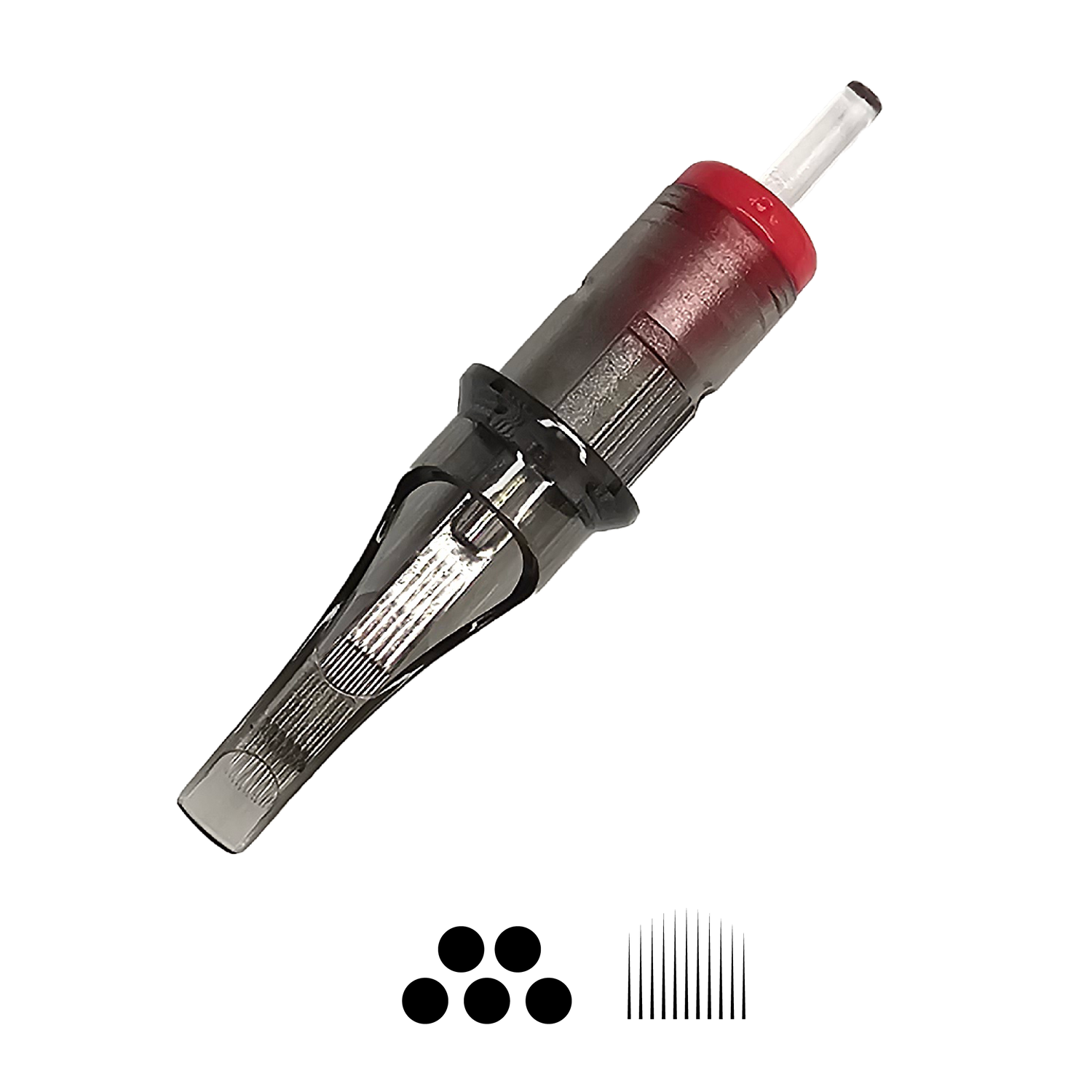 Hex Membrane Needle Cartridge Curved Mag MT 5