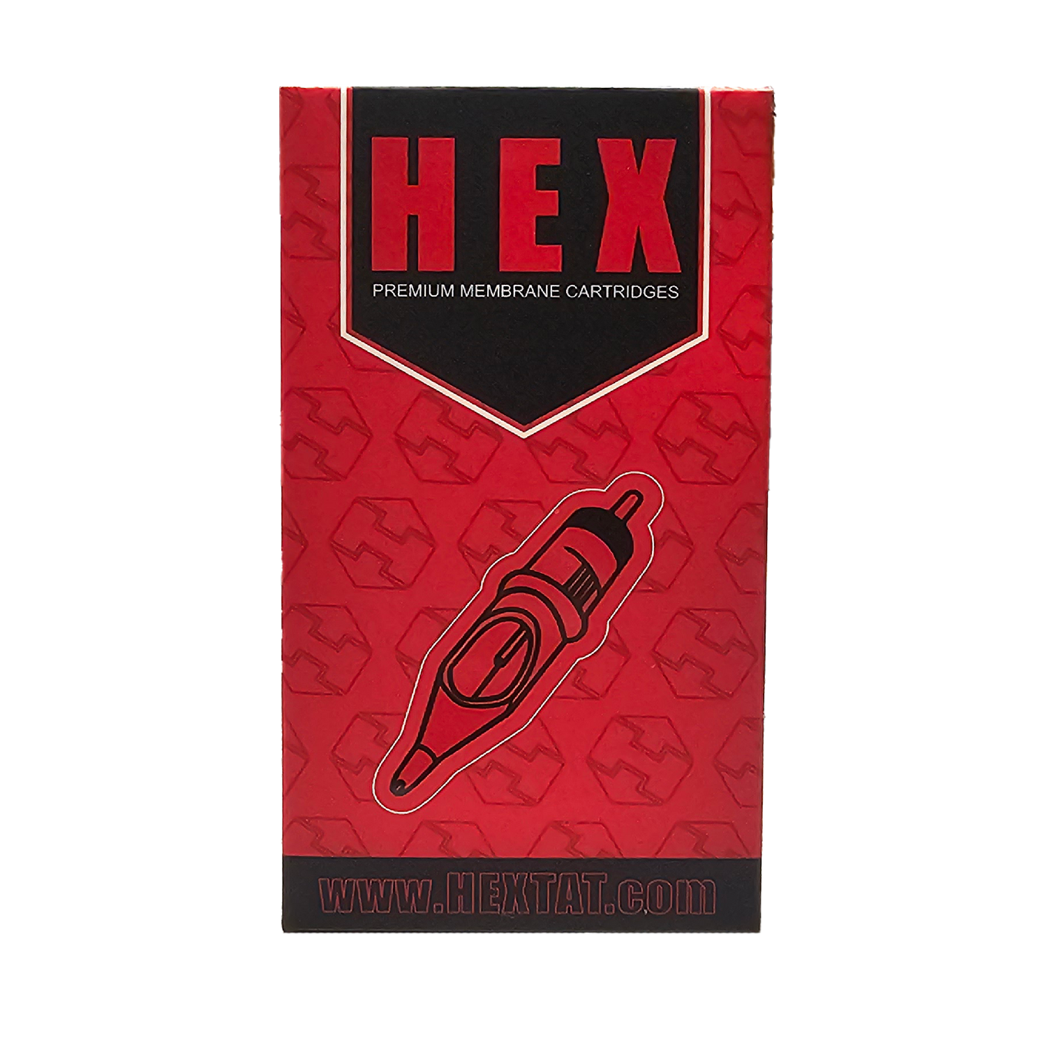 Hex Membrane Needle Cartridge Liner MT Box Front