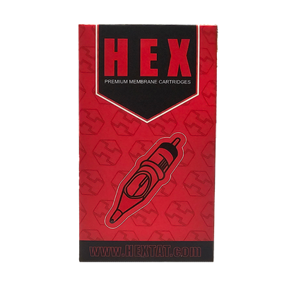 Hex Membrane Needle Cartridge Liner MT Box Front