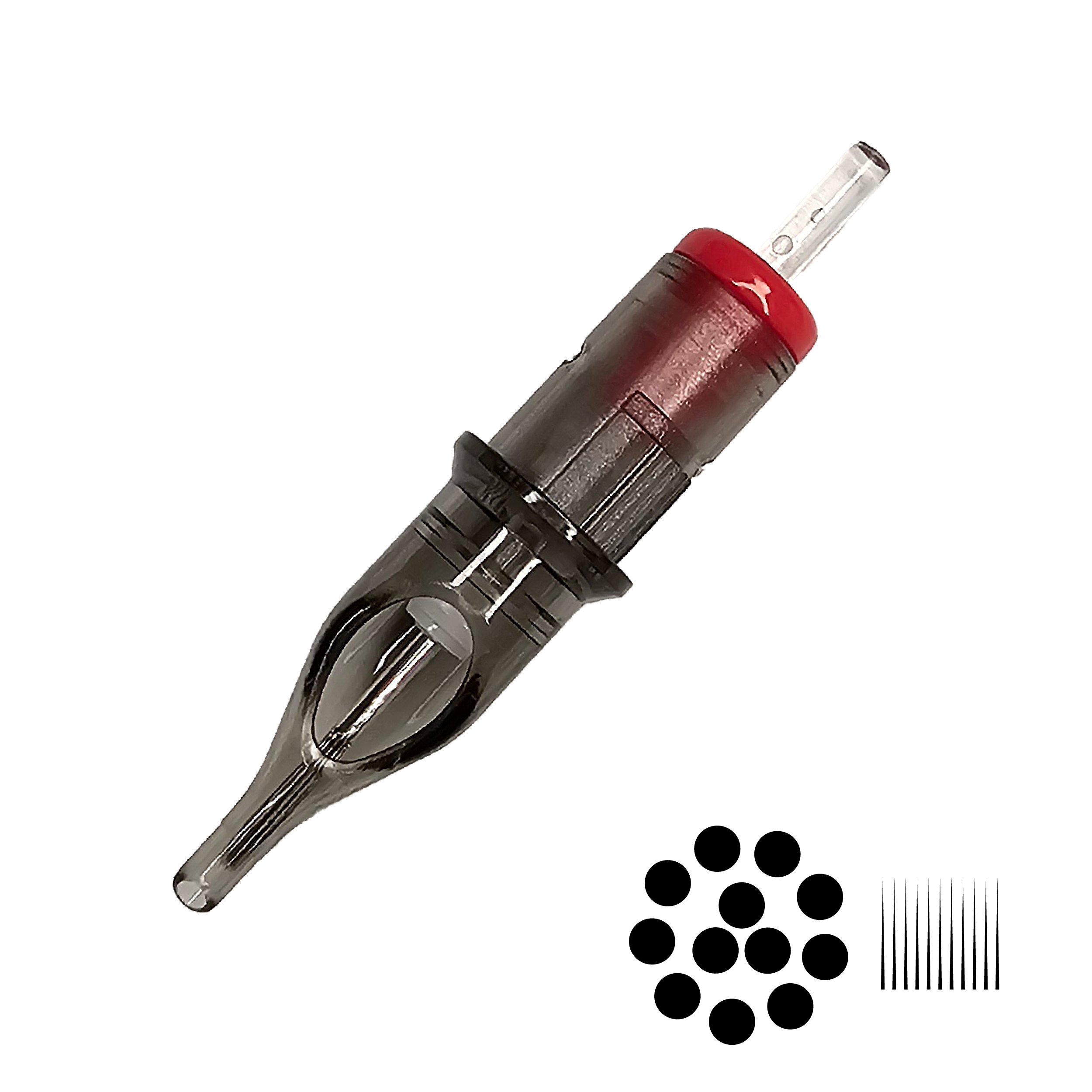 Hex Membrane Needle Cartridge Round Shader 11