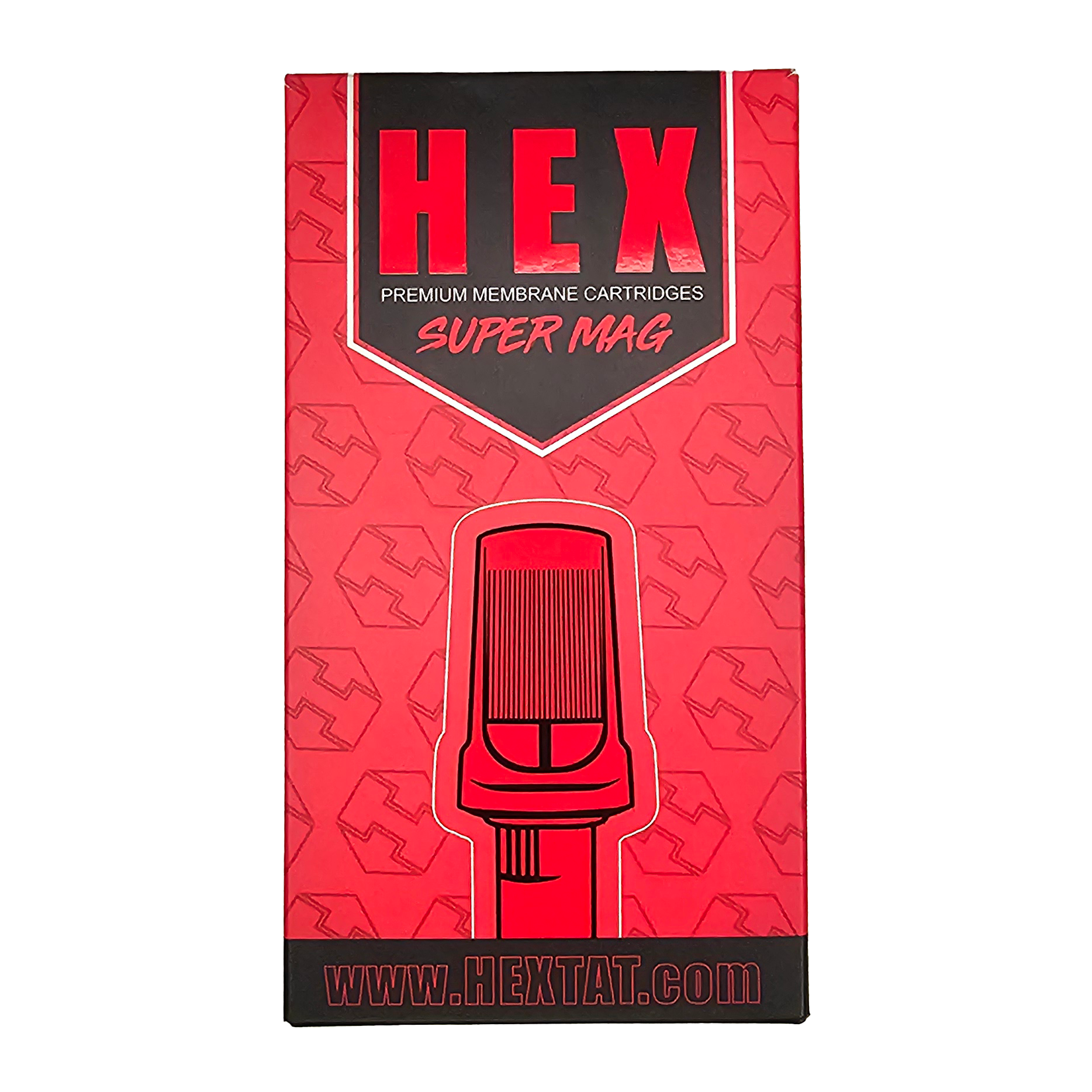 Hex Membrane Needle Cartridge Super Mag Box Front