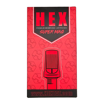 Hex Membrane Needle Cartridge Super Mag Box Front