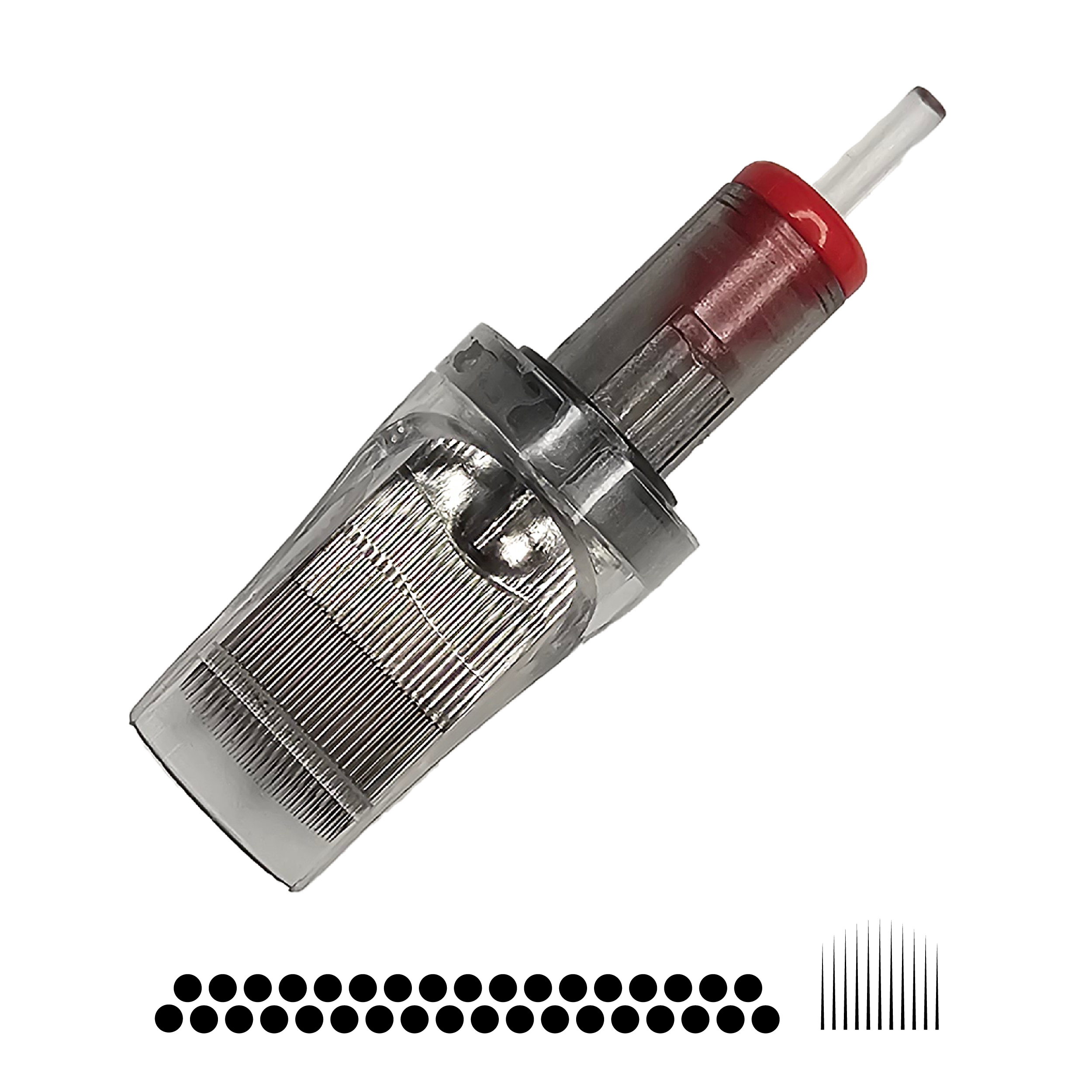 Hex Membrane Needle Cartridge Super Mag Curved 35