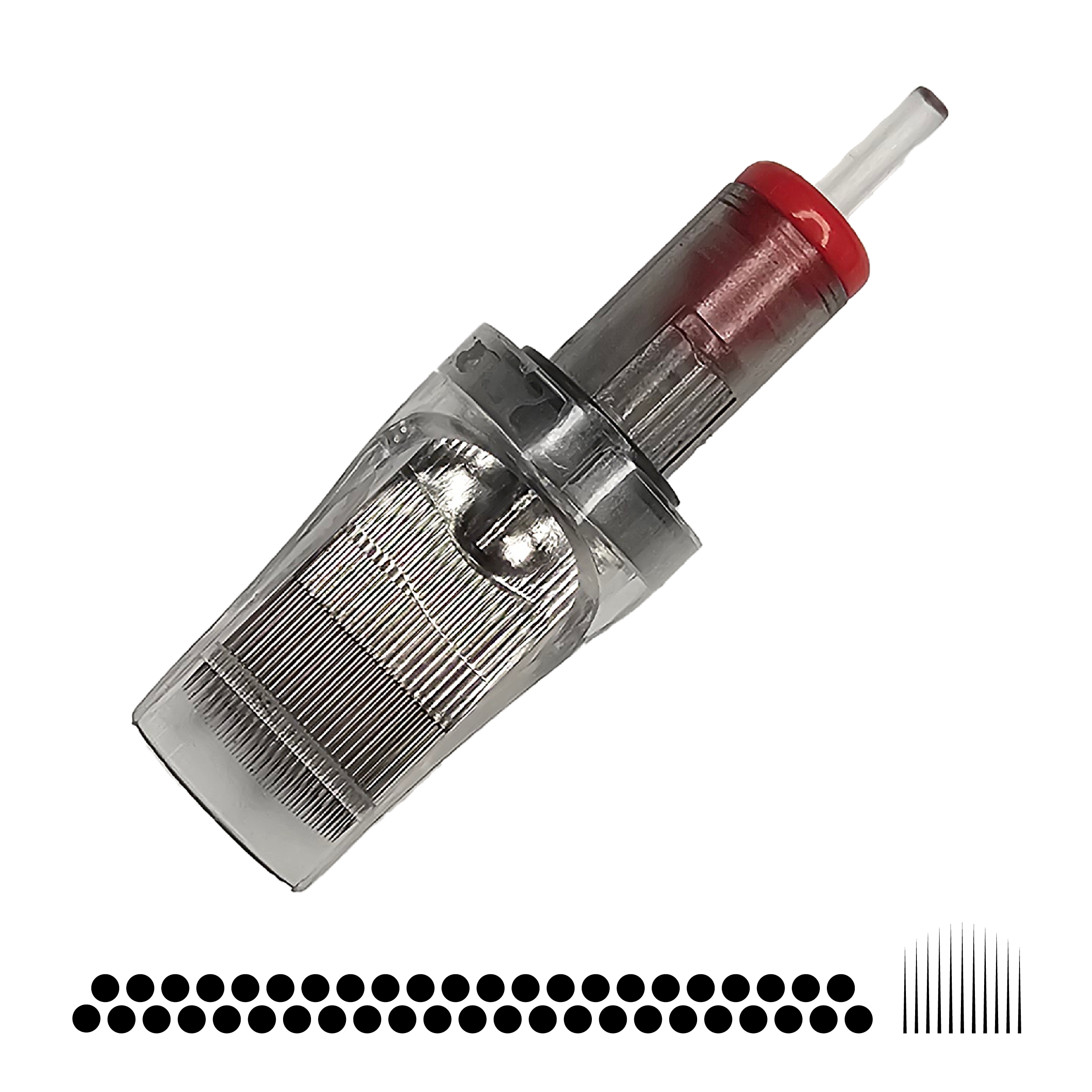 Hex Membrane Needle Cartridge Super Mag Curved 45