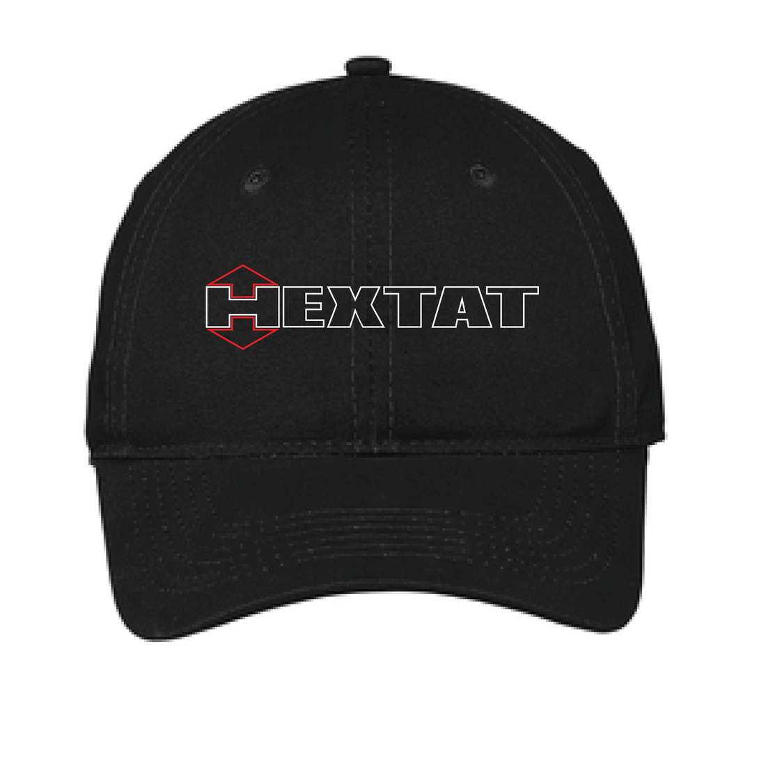 Hextat Logo - Black Dad Hat