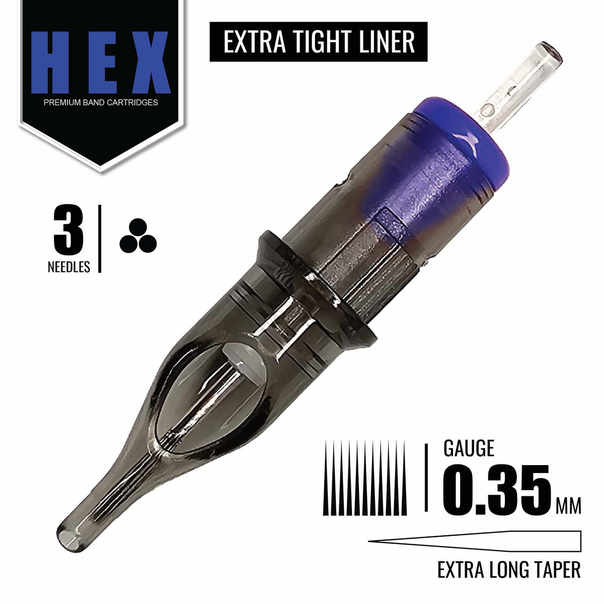 Hextat_HEX_35-3RLXT-6.5 Needle Cartridges