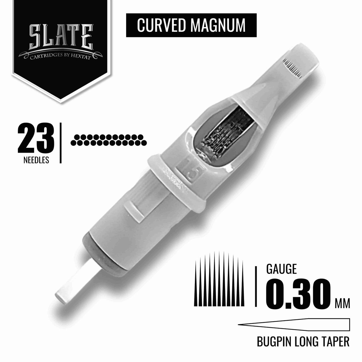 Hextat_Slate_30-23M1C-5.5_Needle Cartridge