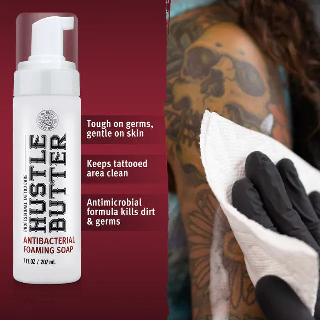 Hustle Butter Bubbles Foaming Tattoo Soap Benefits