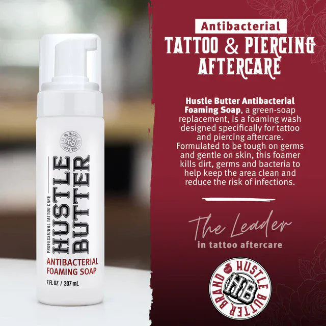 Hustle Butter Bubbles Foaming Tattoo Soap Description