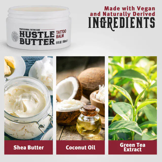 Hustle Butter Tattoo Balm 5 Ounce Jar Ingredients