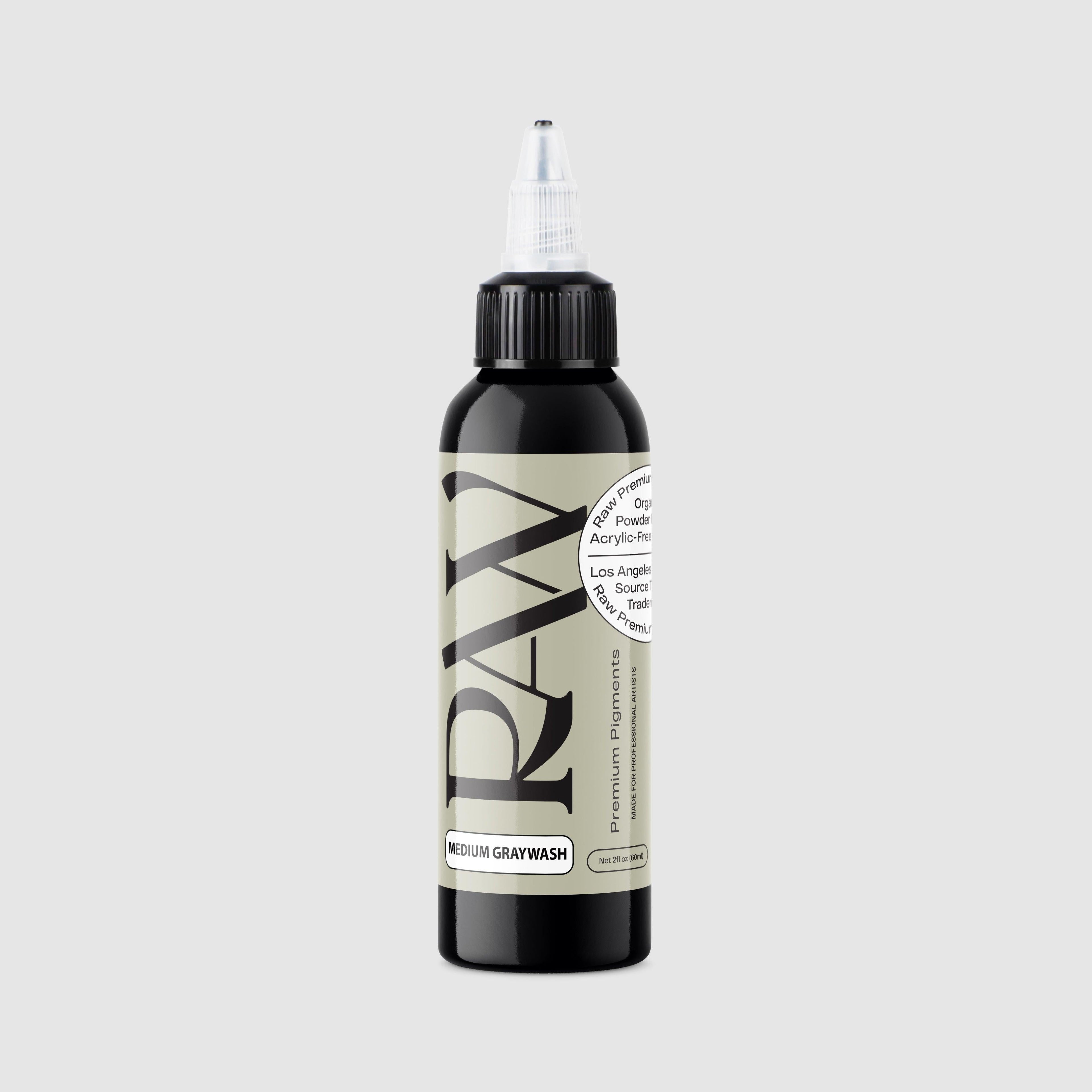 *Expiring 1/2025* Raw Premium Pigments - Medium Graywash (4oz)