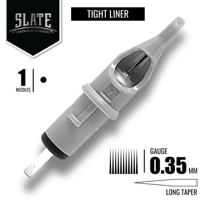 HEXTAT Slate Round Liner Tattoo Needle Cartridges