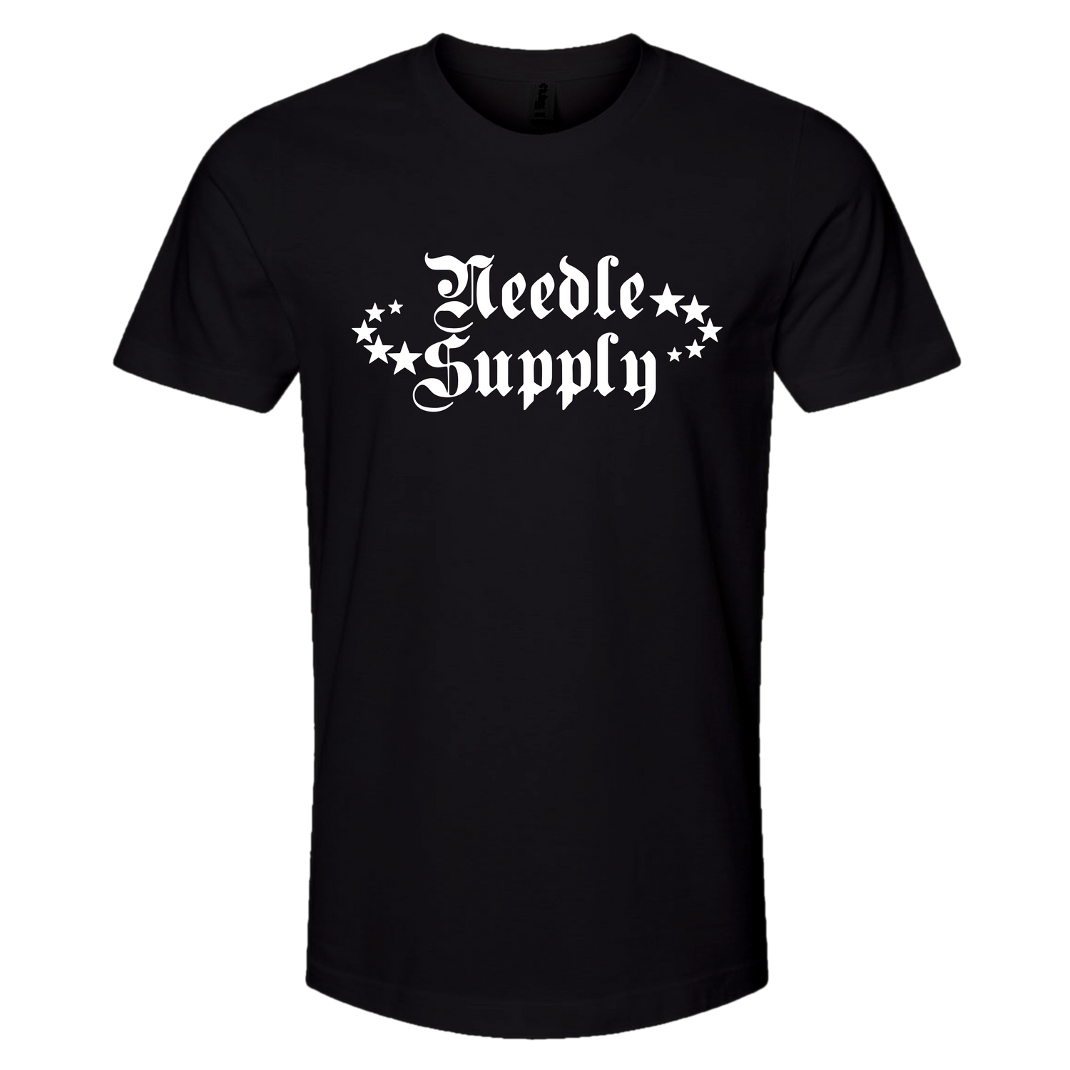Needle Supply Logo Shirt - WHITE