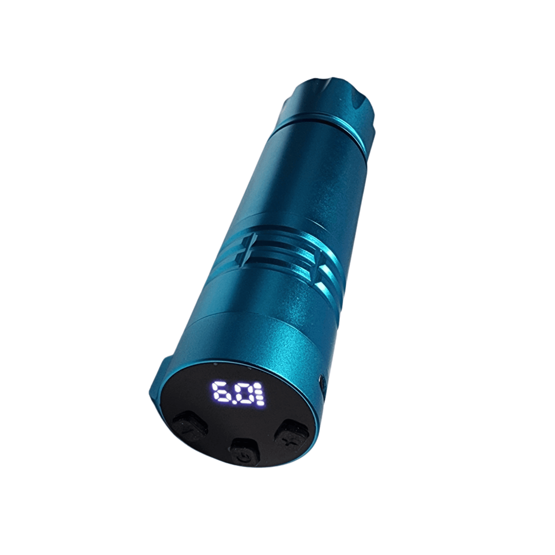 Turquoise Pen Style Tattoo Machine Top View