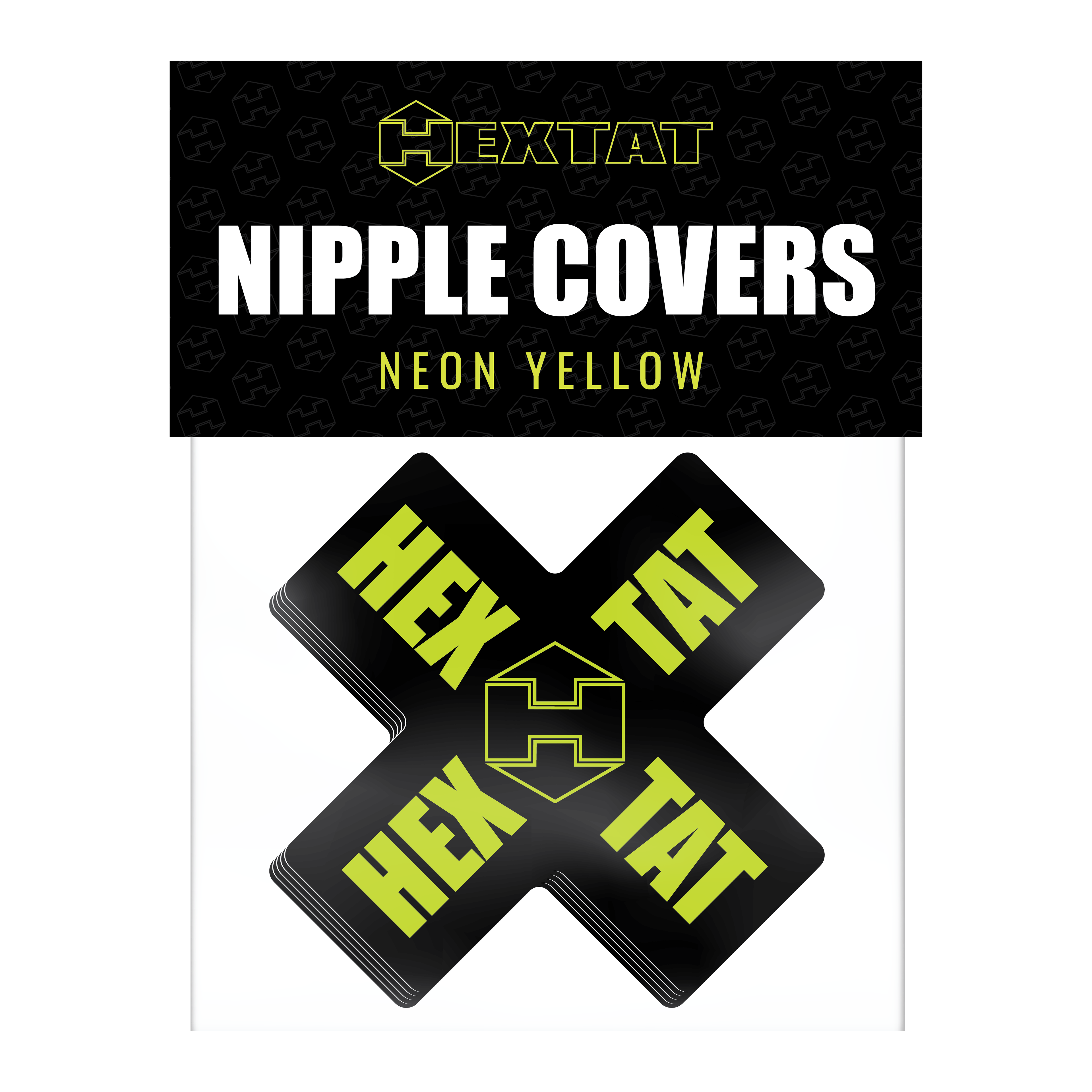 Nipple Covers Neon Yellow