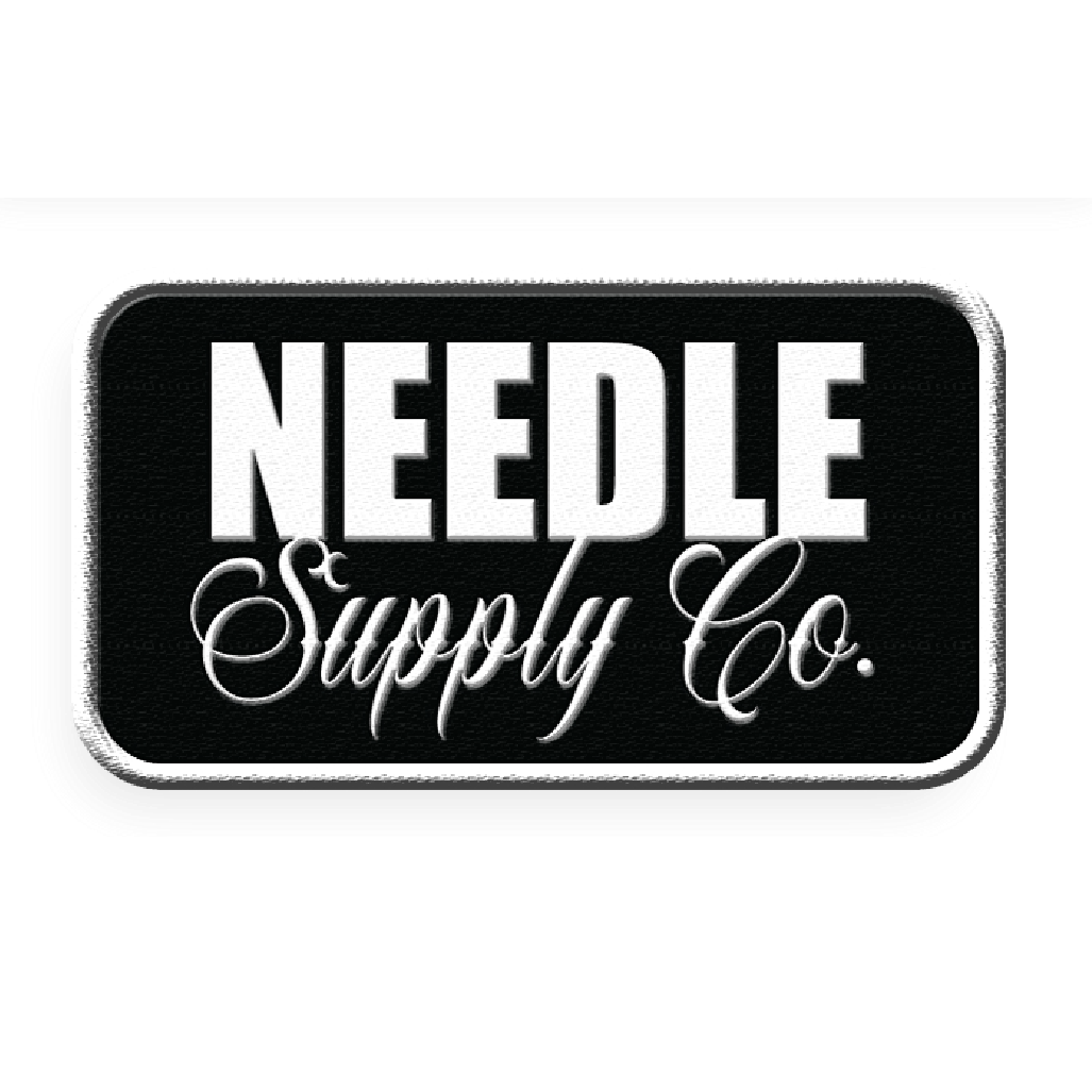 White/Black Needle Supply Co Patch