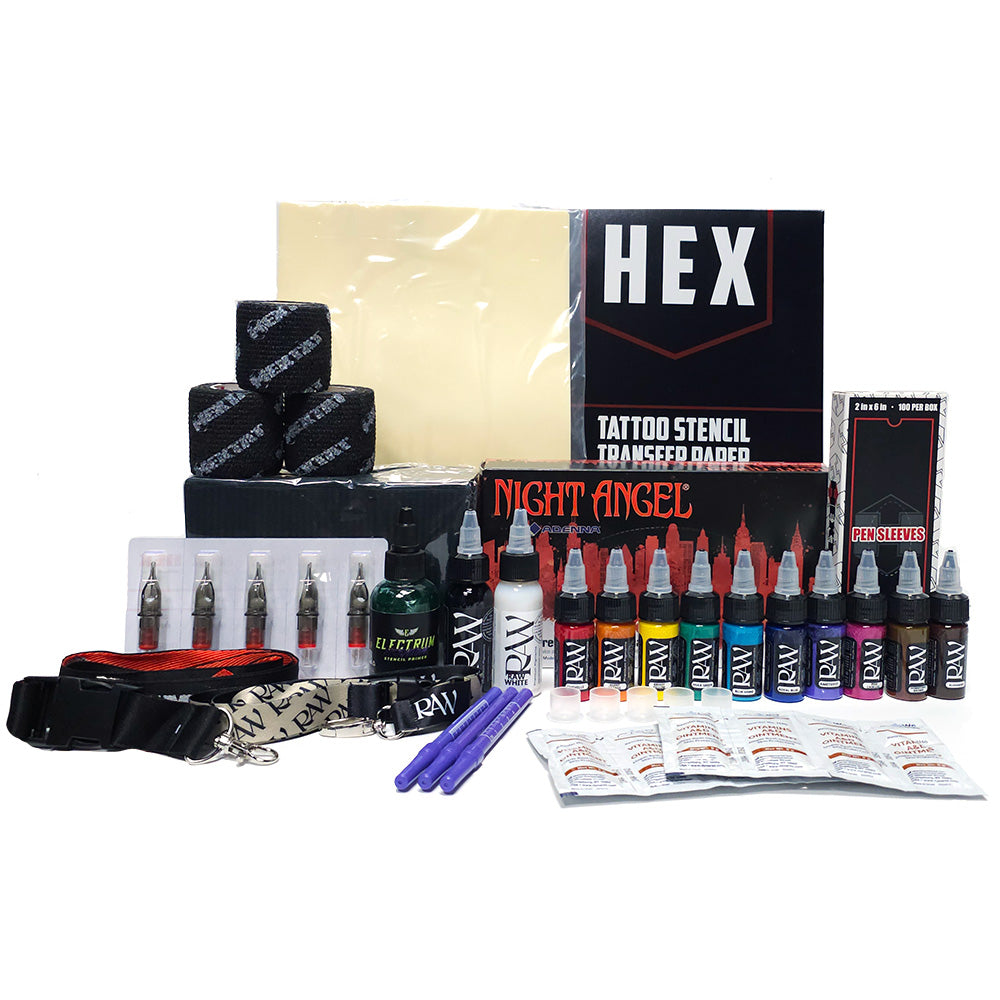 Premium Tattoo Essentials - Color Kit