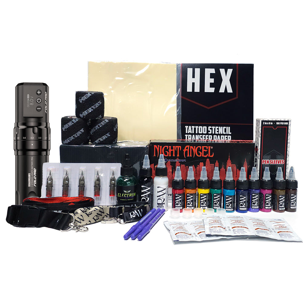 Tier Three Premium Tattoo Essentials Color Kit