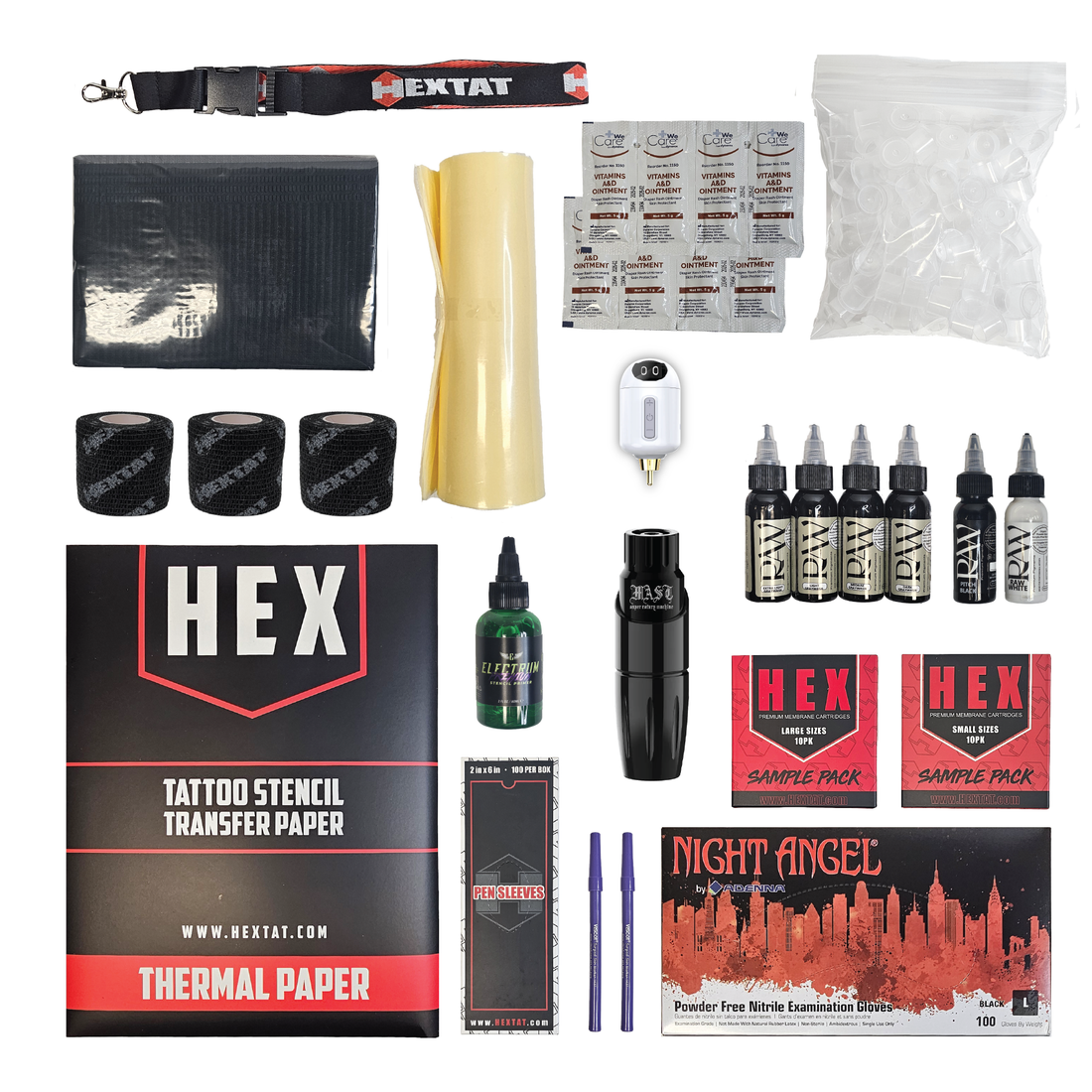 Premium Tattoo Essentials Black and Grey Tier 1