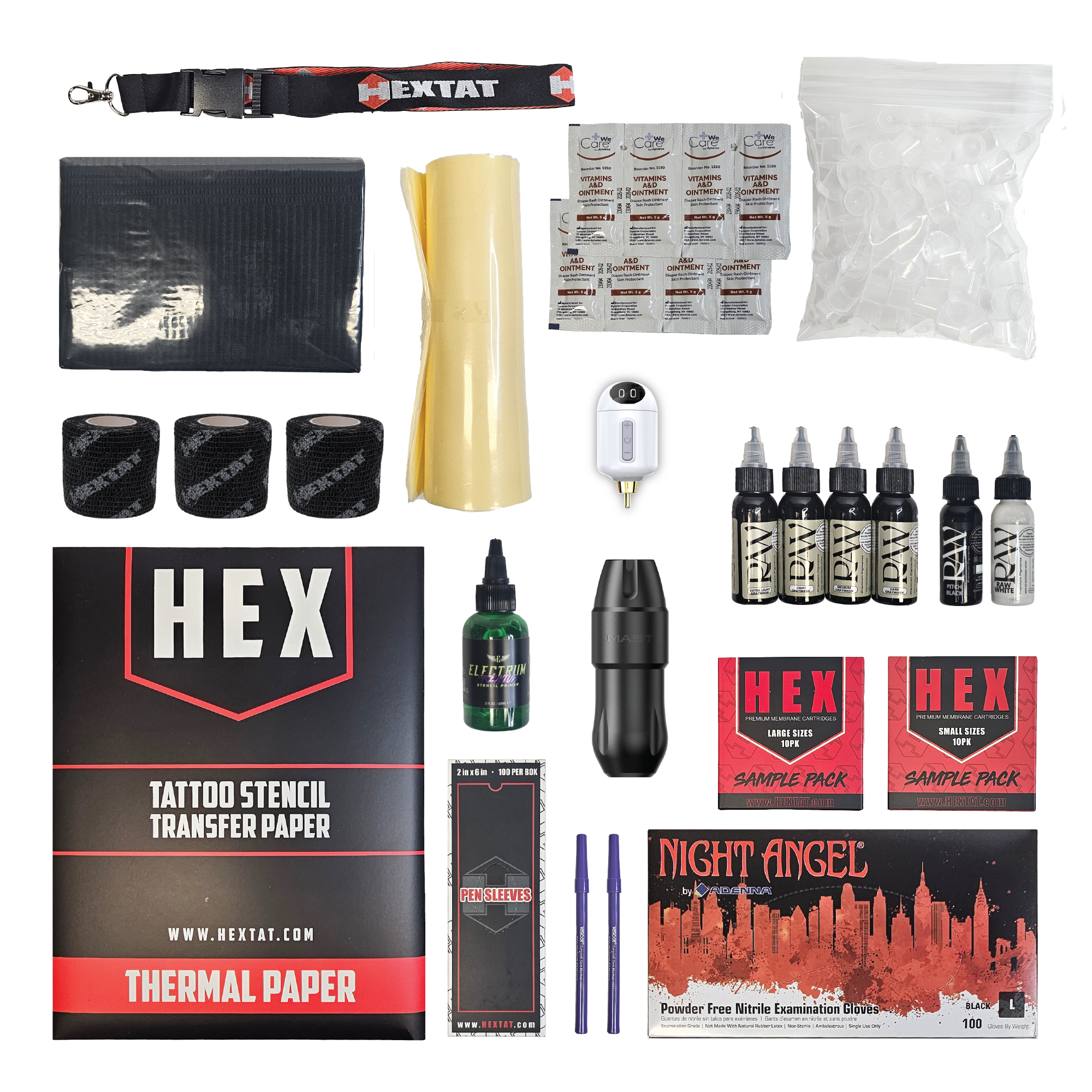 Premium Tattoo Essentials Black and Grey Tier 2