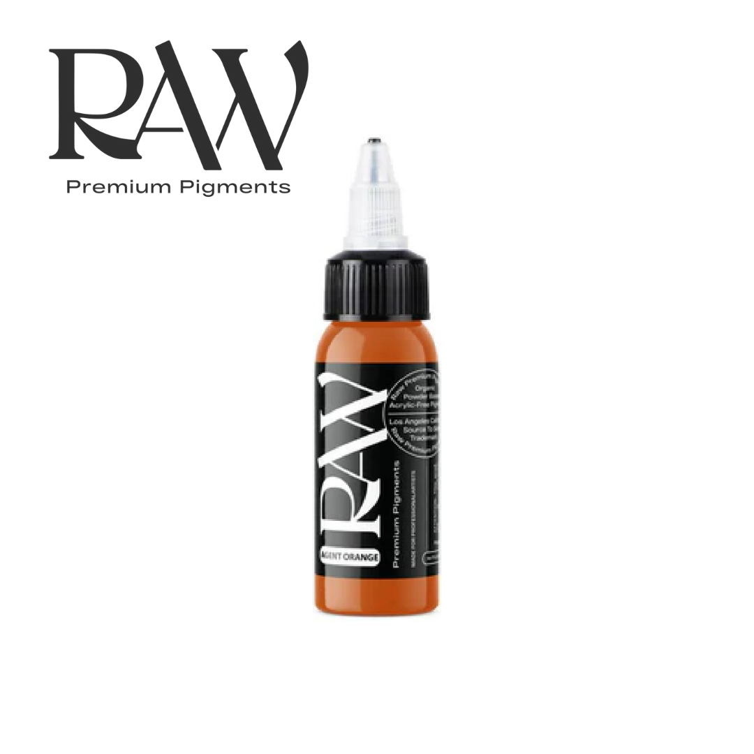 RAW Agent Orange Ink Logo