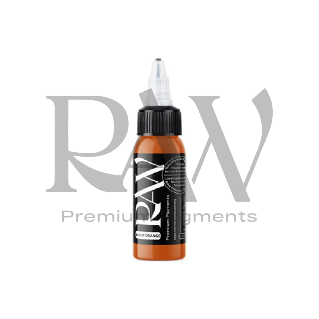 RAW Agent Orange Ink Watermark