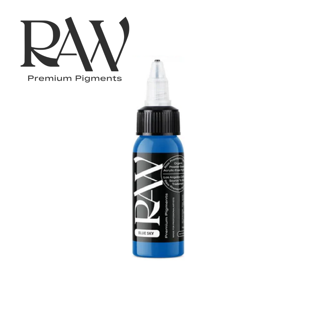 RAW Blue Sky Ink Logo