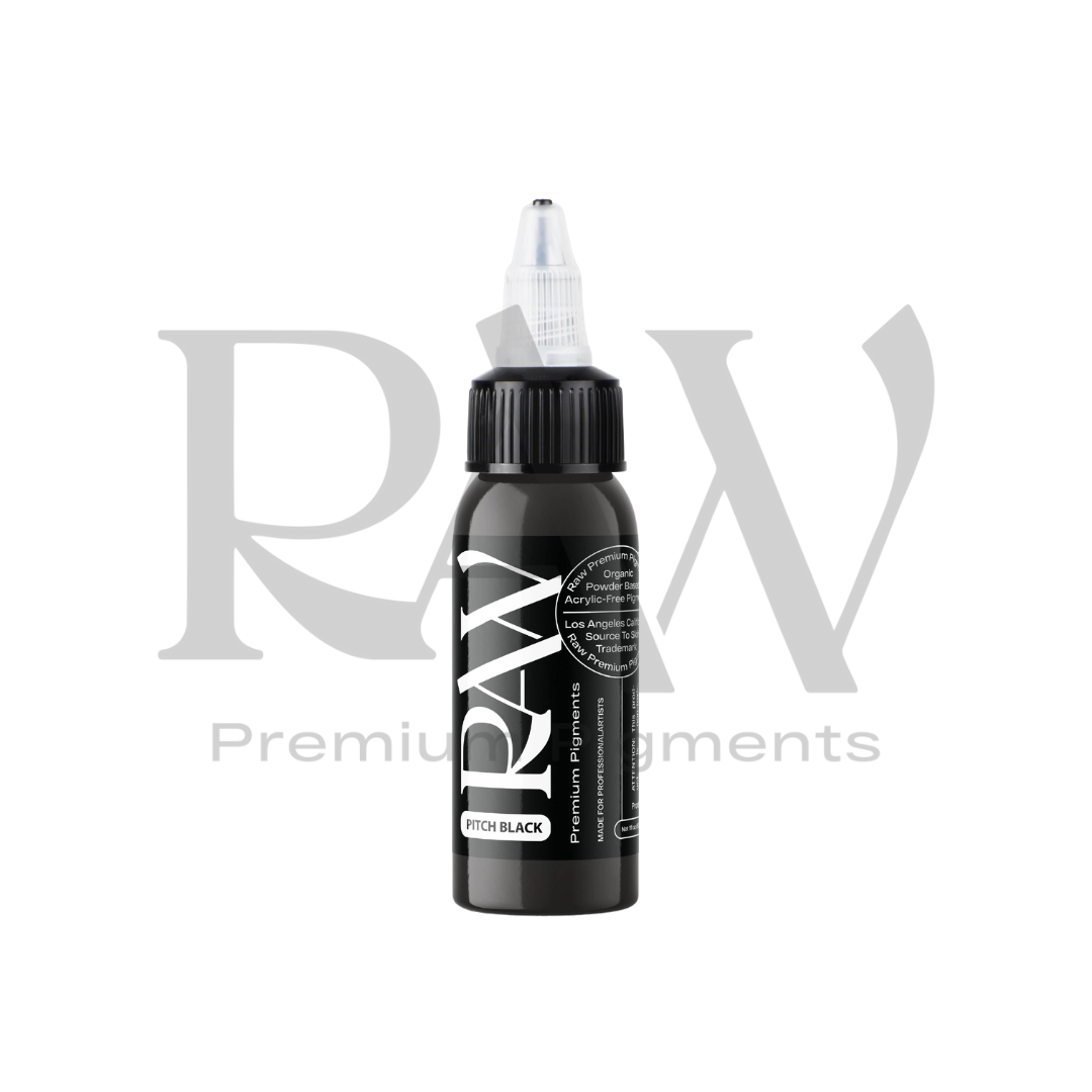 RAW Pitch Black Ink Watermark