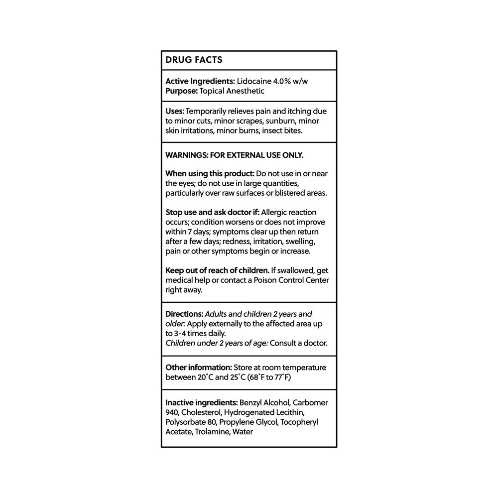 Tattoo Numb Cream by Recovery Label