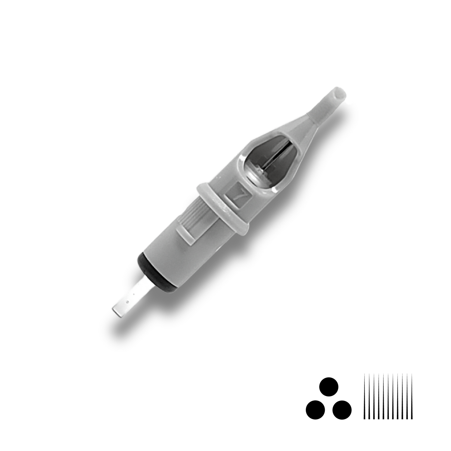 Slate Needle Cartridge 10 Round Shader LT 3