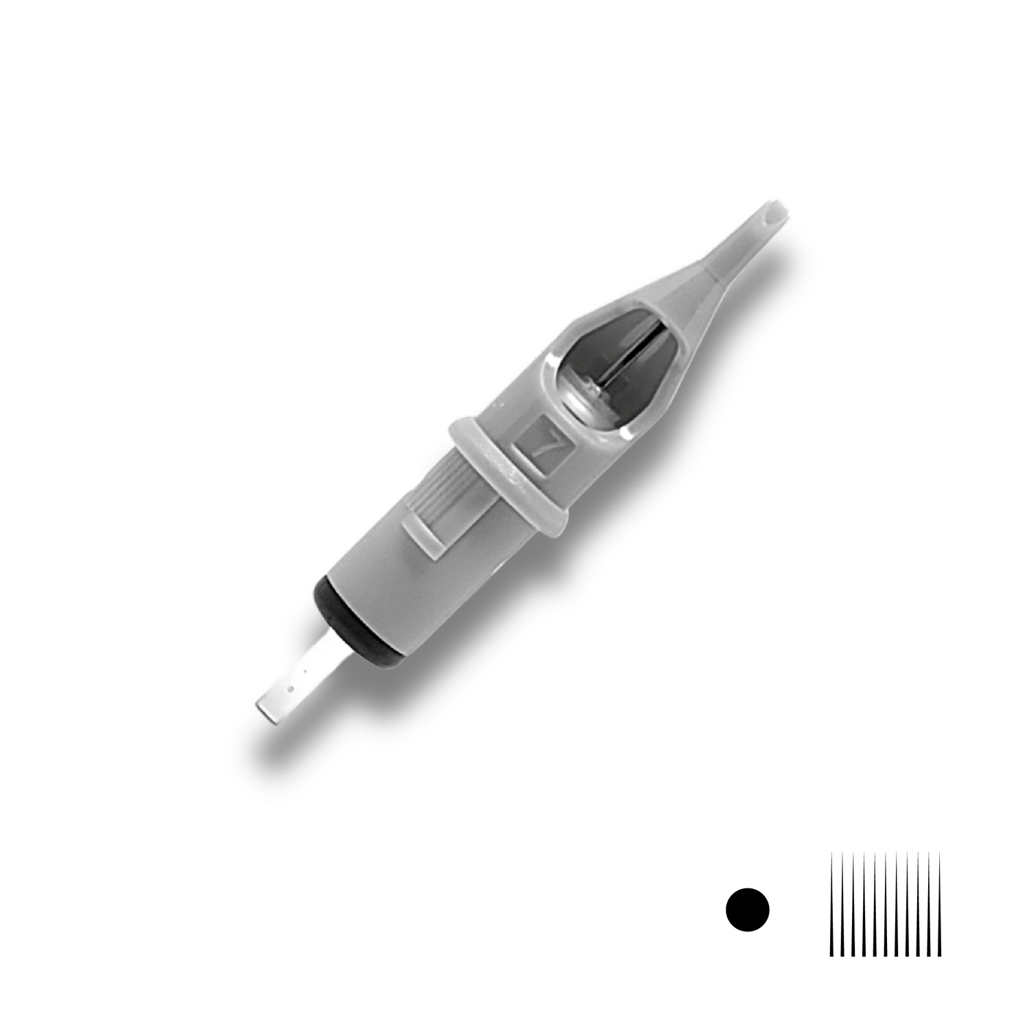 Slate Needle Cartridge 12 Round Liner LT 1