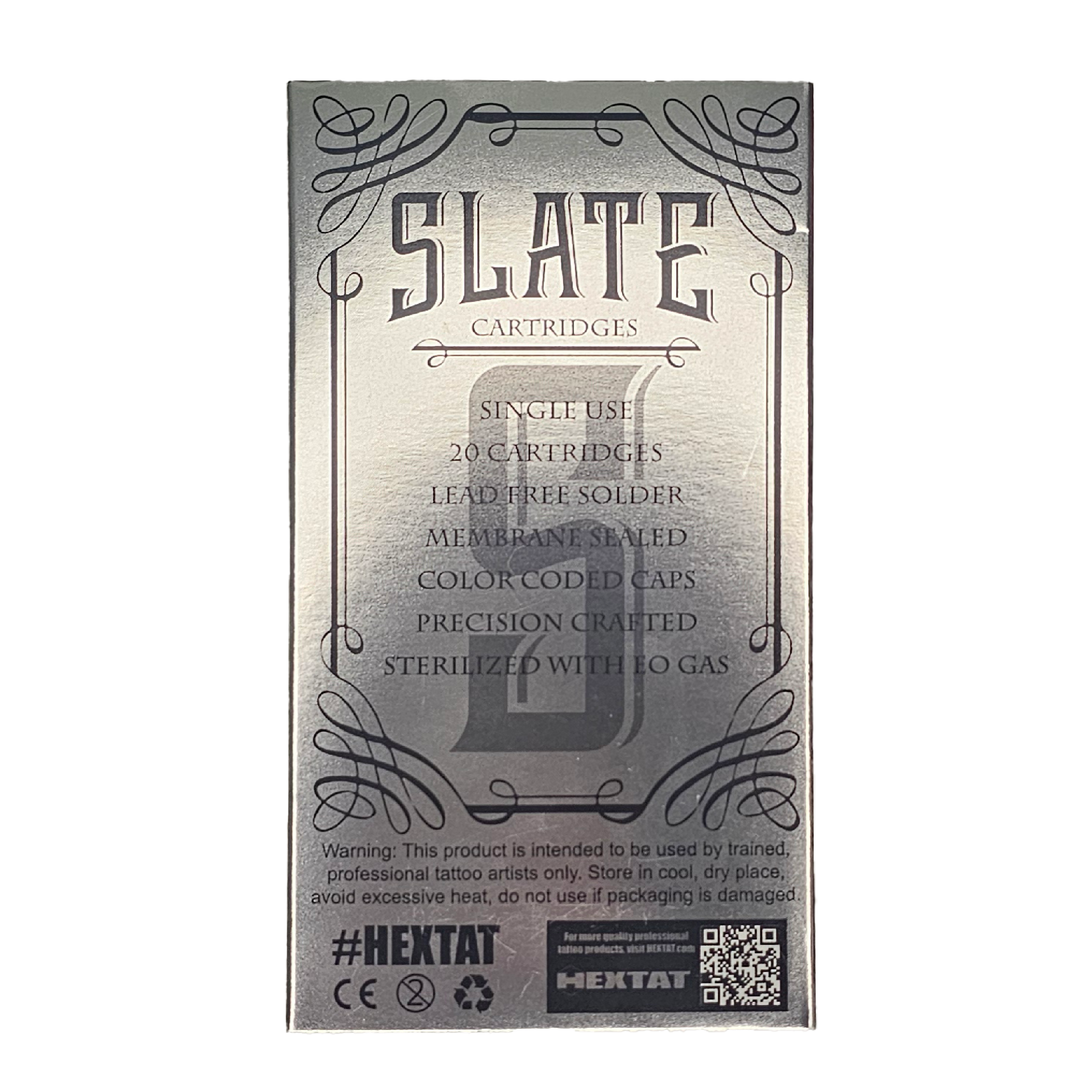 Slate Needle Cartridge 8 Round Liner LT Box Back