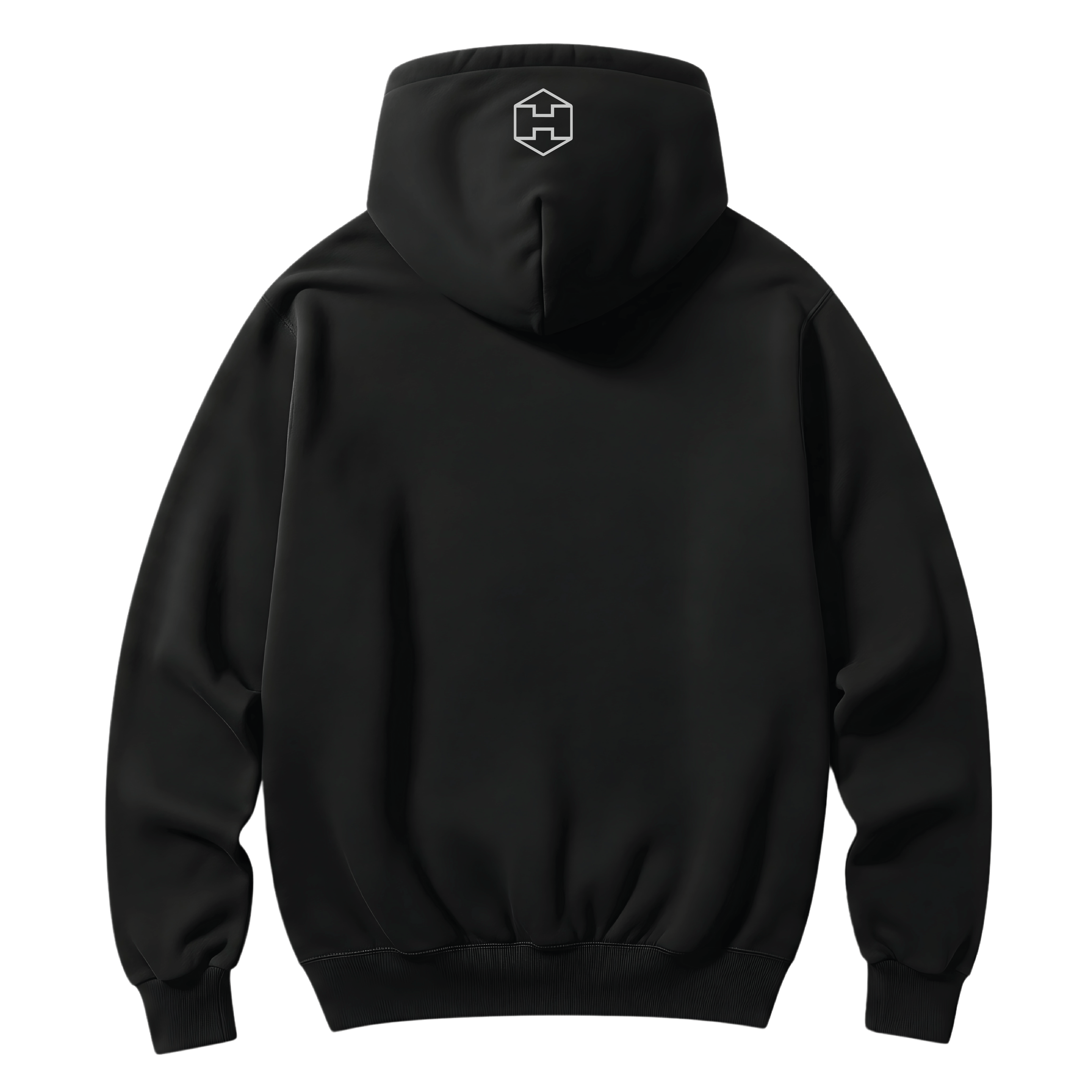 Hextat Hoodie Tattoo Sweatshirt with artwork by Thomas Salcido Rear