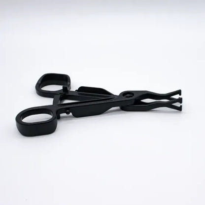 obsidian open triangle body piercing clamp