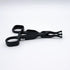 obsidian open triangle body piercing clamp