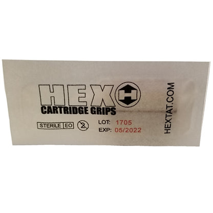 HEXTAT HEX 1.25&quot; Disposable Non-Adjustable Cartridge Grips (Box of 10)