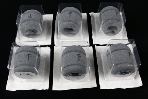 True Grips III Memory Foam Disposable Grip Covers (GREY) (Box of 18)