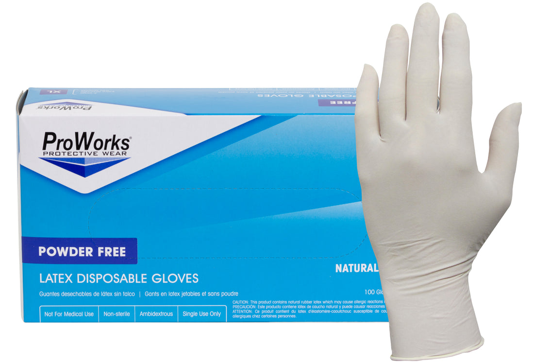 ProWorks Latex Gloves