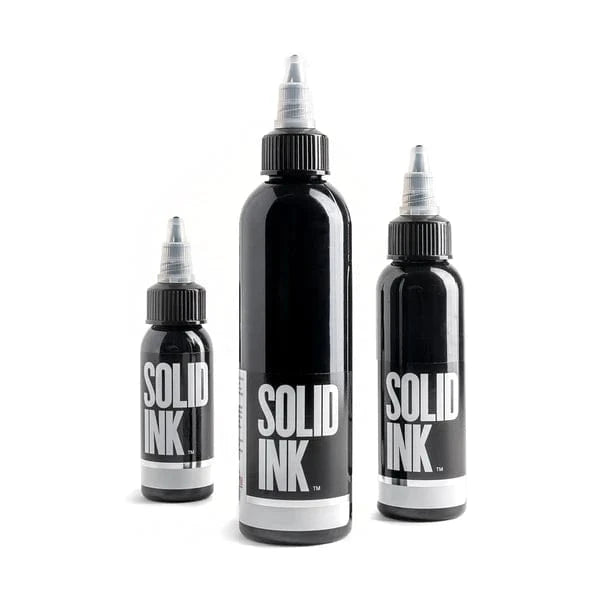 Solid Innk Solid Tattoo Ink - Matte Black