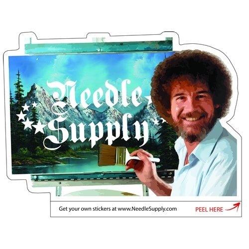 Needle Supply &quot;BOB&quot; Sticker 5x3&quot;