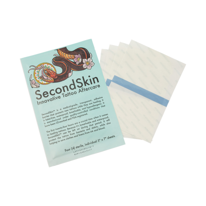 Cuidado posterior del tatuaje SecondSkin