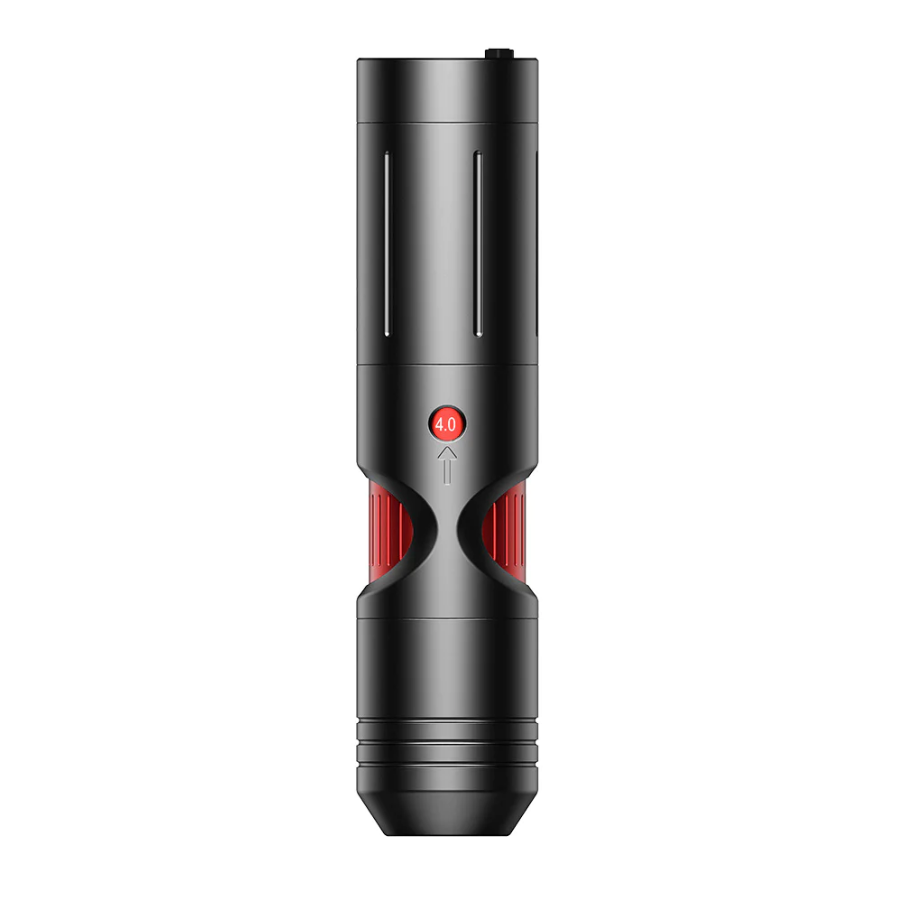 EZ Tattoo P3 Wireless Adjustable Stroke Battery Pen (BLACK/RED)